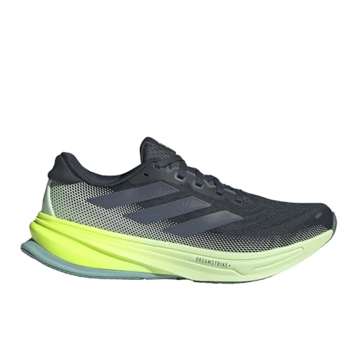 Image of adidas Womens Supernova Rise 2 Running Sneakers Shoes - Black, Green - Size 8 M