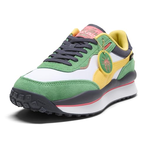 PUMA Mens Style Rider NYC Flagship Lace Up Sneakers Shoes Casual - Green - Size 9 M2