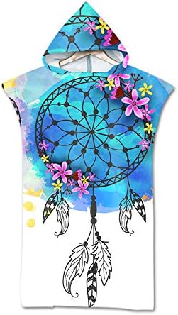 Odot Poncho Toalla con Capucha Adulto Natación Playa Surf Alborno...