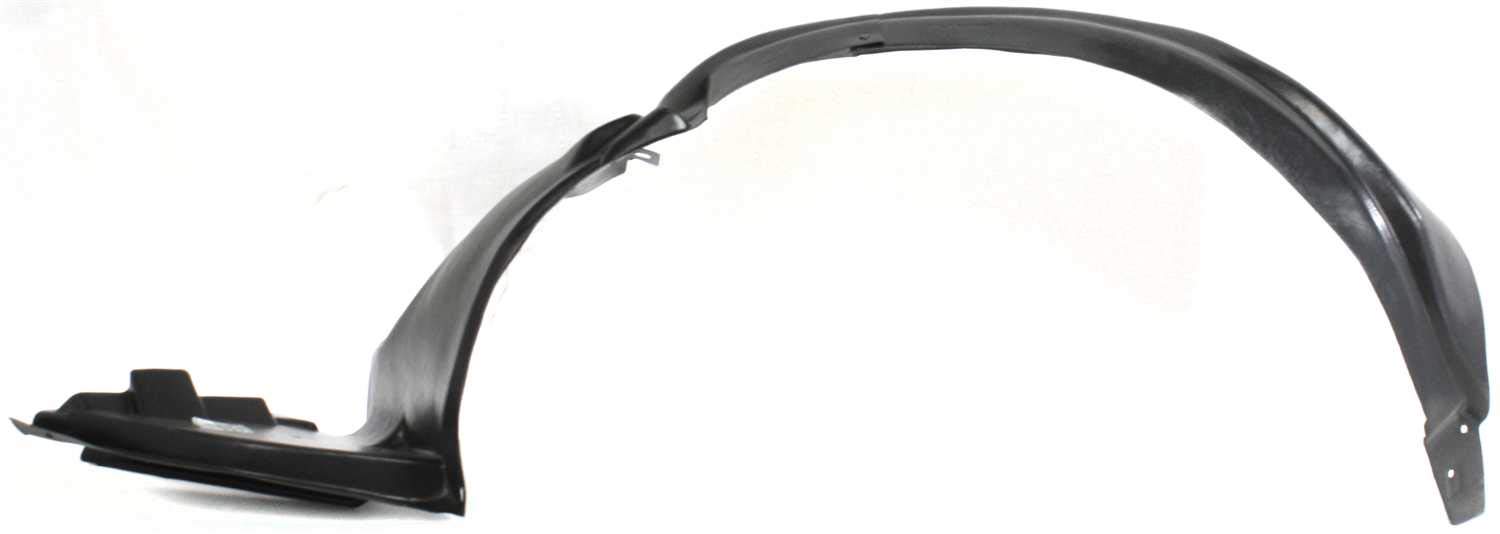 Forro De Guardabarros Delantero Izquierdo Para Chevrolet Malibu 2008-2012 - Reemplaza GM1248201, 20830624, Color Negro