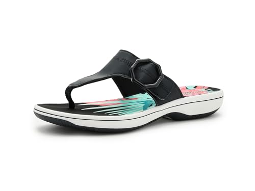 Image of Clarks Women's Breeze Cove Cloudsteppers Flip-Flop