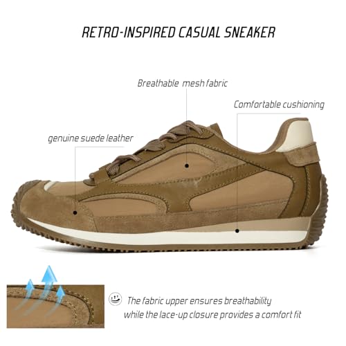 Image of Casual Sneakers for Women Lace Detail Elegant Ribbon Lace-Up Fashion Sneakers with Leather Upper Memory Foam Insole and Trendy Casual Shoes for Women
