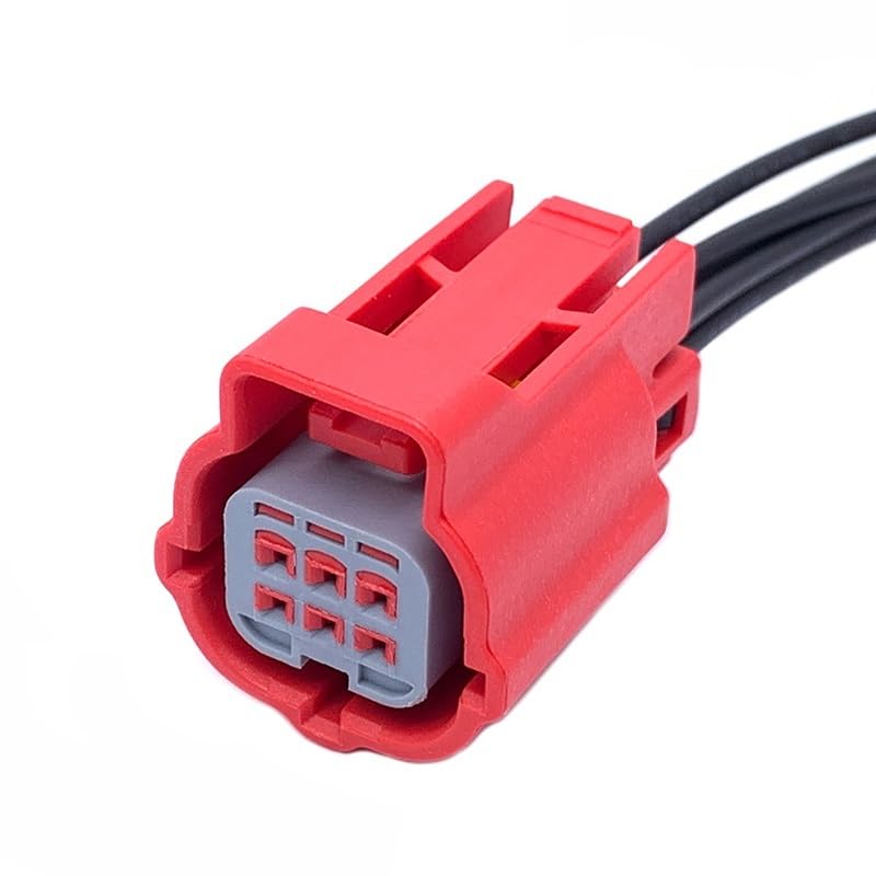 1 set 6 pin MWTRB-06-1A-R OBD diagnosi connettore elettrico cablaggio spina femmina(6P Male,10 Sets)