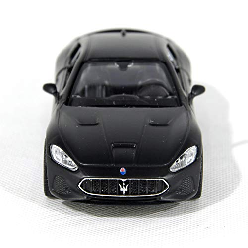 Image of Tianmei 1:32 Die-Cast Metal Car Model Pull Back Toy(MSLD-Black) | 1:32 alloy metal die-cast car, pull-back action, openable doors & detailed interior, ideal for kids play and display.