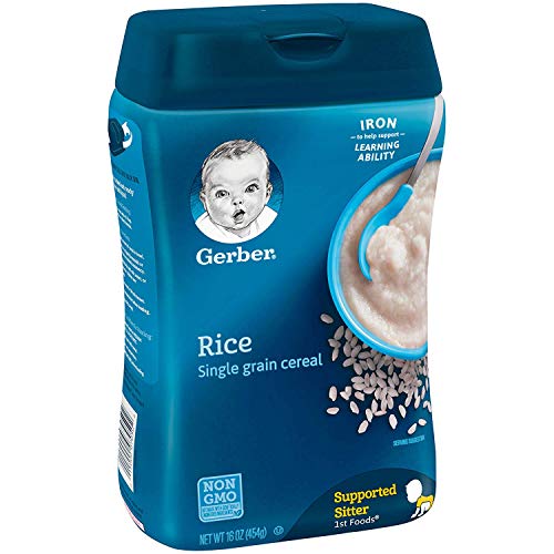 Gerber 2358222 Baby Cereal 1St Foods, Rice thumb #1