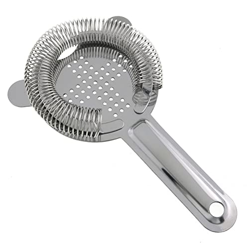 DGHAOP Colador de malla para cóctel, filtro de cubitos de hielo, coladores de barra de acero inoxidable, herramientas profesionales de bar