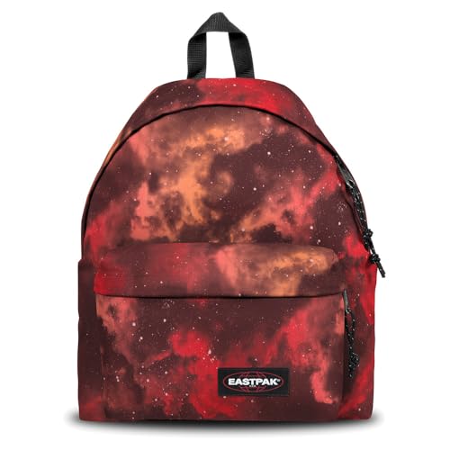 Eastpak Padded Pak’r Sac à Dos 24L (40 x 30 x 18 cm), résistant et déperlant, Sac école et Voyage léger avec Bretelles rembourrées - Clouds Fire