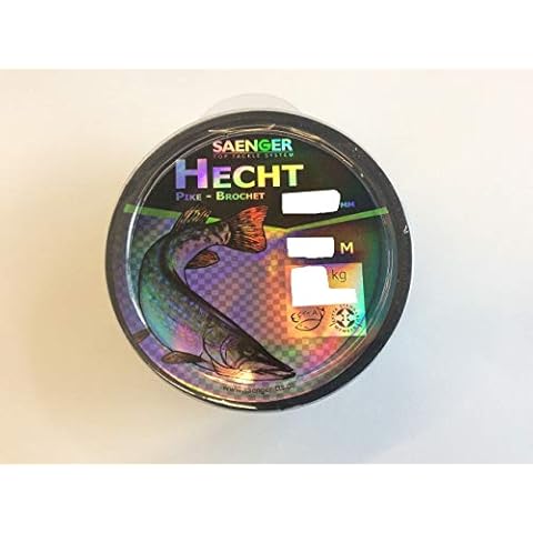 Specitec Angelschnur monofil aus robustem Nylon I Angelsehne transparent Cover