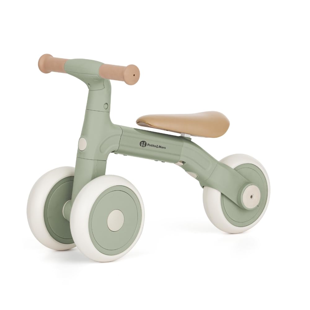 Petite&Mars Bingo dziecięcy rower biegowy 3 w 1 od 1 roku życia – z pedałami, ultralekki (2,3 kg), regulowany, wspomaga równowagę i motorykę, pierwszy rower dla dzieci w wieku 12-36 miesięcy, do 25 kg