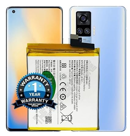 Image of THE BATTERY STORE Original B-N7 Battery for Vivo X50 Pro Plus Battery with 1 Year warrenty**** (PPP245)