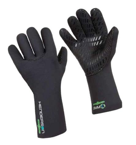 Henderson 3mm Greenprene 5-Finger Gloves, XS