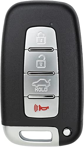 Smart Key Fob 4 boutons pour Azera Genesis Sonata Forte Optima Rio Sorento SY5HMFNA04