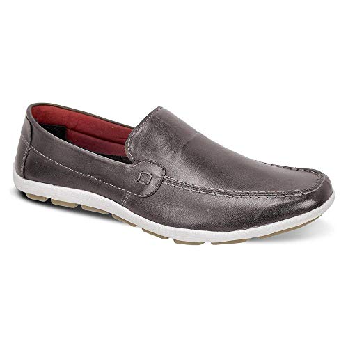 Sapatilha Casual Masculina Couro Legítimo Bm Brasil Café