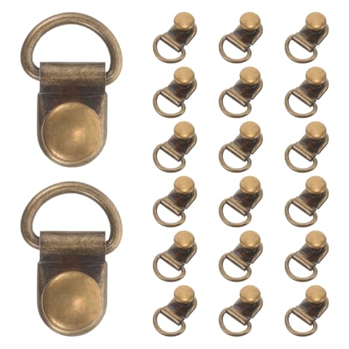 20pcs Shoe Lace Buckles for Outdoor Sports Durable Boot Eyelet Repair Kit for Hiking Camping and Mountaineering Accessories