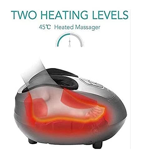 Masajeador para pies TOEWOE con calor, masaje profundo de tejidos, alivio del dolor, vibración y compresión, mejora la circulación sanguínea, ideal para uso en casa u oficina miniatura 7