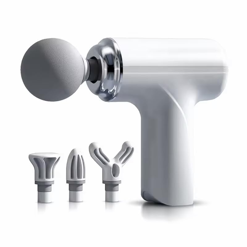 Image of Mini Gun Massager Machine for Pain Relief - Body, Neck, Shoulders, Back, Arms & Feet Massager- 6 Speed Settings -7 Type C Charging for Muscle Pain Relief