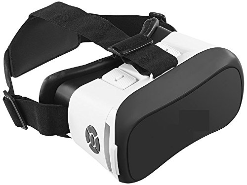 auvisio Virtual-Reality-Brille mit Bluetooth, Magnetschalter und 42-mm-Linsen