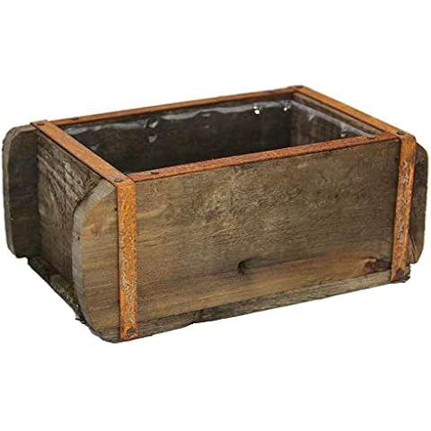 UNUS Pot de fleurs vintage en bois Cover