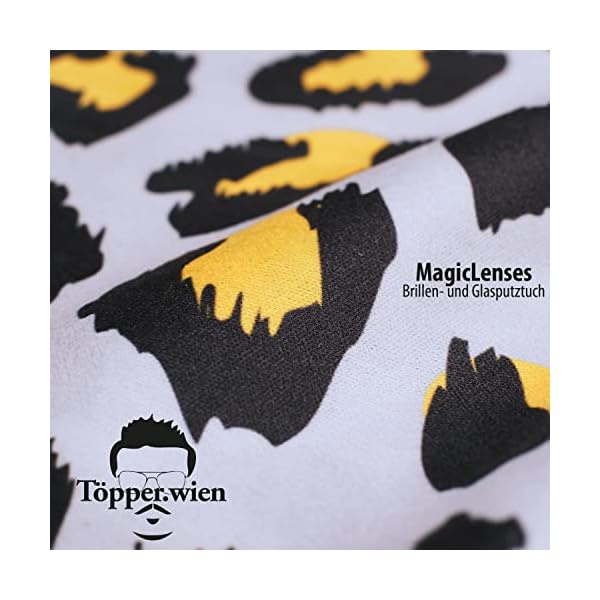 MagicLenses Töpperwien Brillentuch Glasputztuch in 30x30cm (Schatzis) – Bild 7