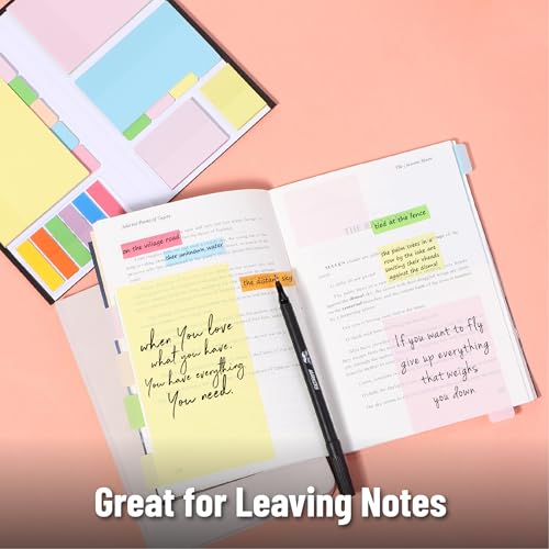 Image of Mr. Pen- Transparent Sticky Notes Set, 760 Pack