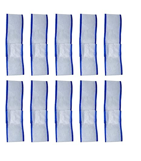 KAVINSet Of 10 Pieces Disposable Head Band Use And Throw Bleach Hairband Spa Facial HairBand For Home And Parlour Use