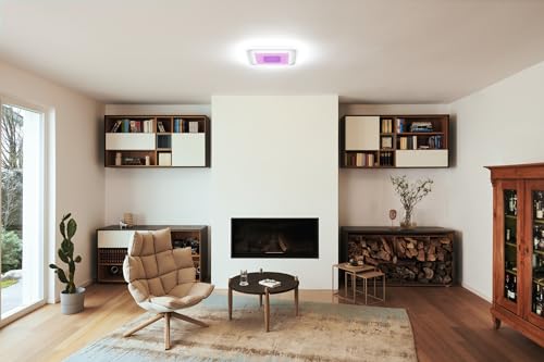 Plafonnier LED connecté LEDVANCE ORBIS Saddie SMART+ WiFi blanc variable RGB