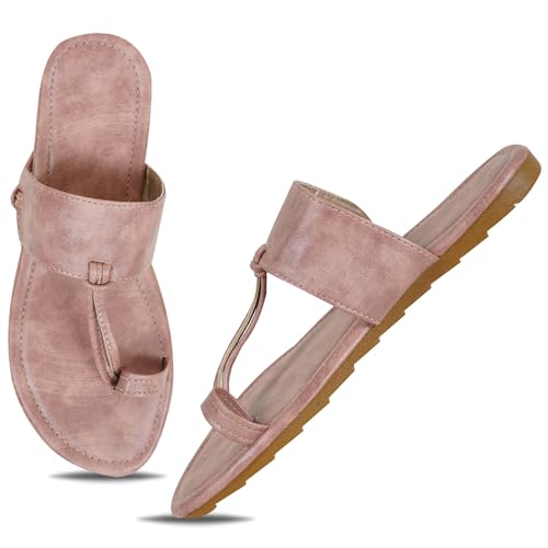 Image of IndieStide Heel Casual Flip Flops Slippers For Girls Women, Comfortable cushioned Chappals