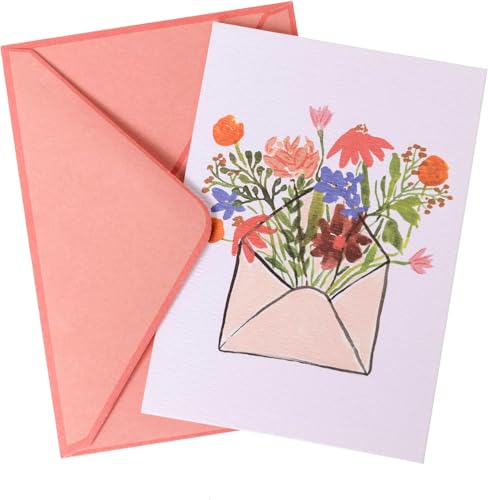 Image of Graphique Flower Envelope Cards | Pack of 16 Cards with Envelopes | Blank Inside | All Occasion Greetings | Family and Friends | Boxed Set | 3.25 inch x 4.75 inch