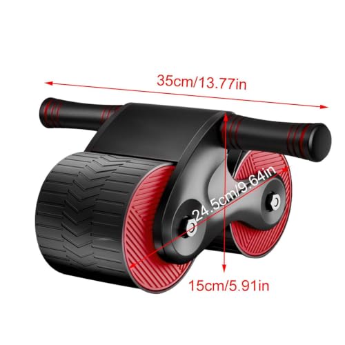 Rueda para ejercicios de abdomen y entrenamiento del núcleo resistente 5