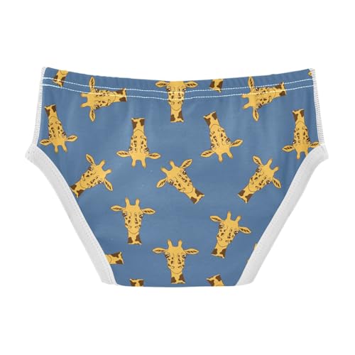 Boys' Underwear Cotton Little Boys Cute Giraffes Briefs Soft Toddler Underwear 2T-8Y2
