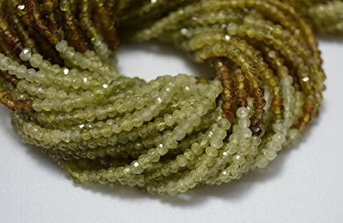 Garnet Rondelles de qualité gemme supérieure pour haute joaillerie