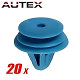 PartsSquare 20pcs Fender Liner Fastener Rivet Push Clips Retainer Replacement for Kia Amanti Forte Optima Optima Hybrid Rio Rondo Sedona Soul Sportage
