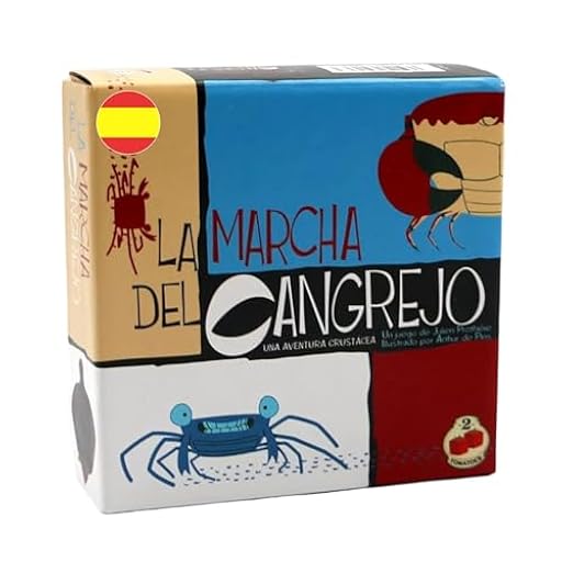 2Tomatoes Games - La Marcha del Cangrejo | Juego de Mesa Cooperativo | 2 Jugadores | Idioma: Español | Temática: Animales Marítimo | Ya disponible en tu tienda friki favorita! En mundofriki.es!