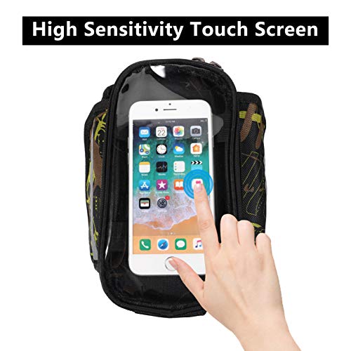 BESPORTBLE Bicicleta Bolsa de Moldura Frontal de Telefone Bolsa de Bicicleta à Prova D 'Água para B