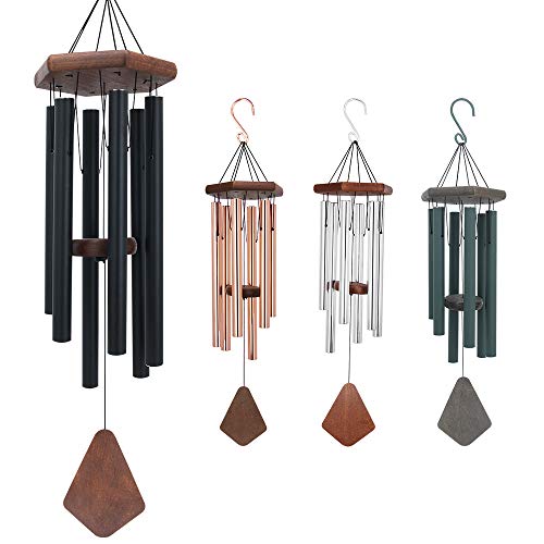 sinfinate Wind Chimes Outdoor Large Deep Tone, 30 Inches Wind Chimes Amazing Grace