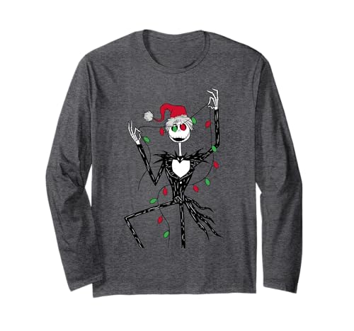 T-shirt Jack Disney manches longues cadeau idéal pour fans de L'Étrange Noël