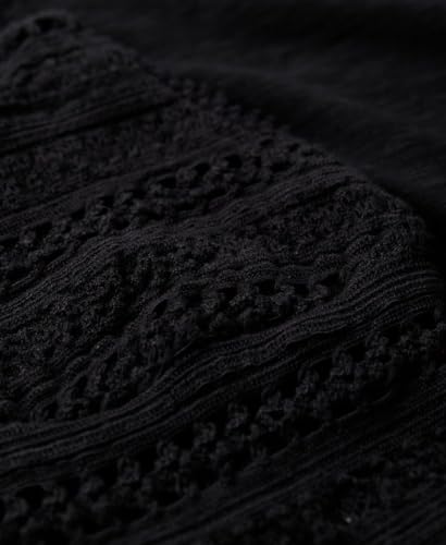 Robe courte Superdry Robe courte manches longues en dentelle EU - vue 8
