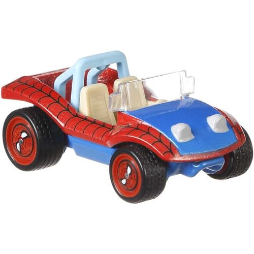 Hot Wheels Spider-Mobile Vehículo escala 1:64 miniatura 2