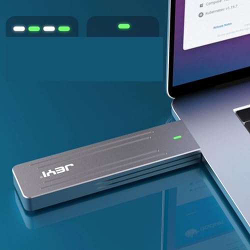 Caja externa SSD M.2 NVMe USB 3.2 rápida y portátil miniatura 4