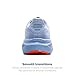 Brooks Women’s Ghost 17 Neutral Running Shoe - Blue Heron/White/Orange - 9 Medium