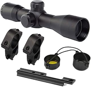 M1SURPLUS Presents This Optics Kit for KSA Keystone Cricket and Chipmunk .22 Rifles - Includes Compact Series 4x32 Rifle Scope + Aluminum Rings + Bolt-on Mount