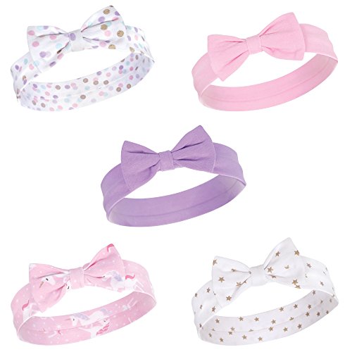 Image of Hudson Baby Cotton and Synthetic Headbands, Size 0-24 Months