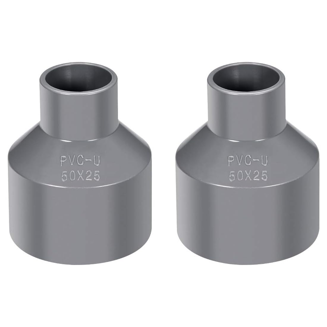 TA-VIGOR 2Pcs PVC DWV Reducing Coupling