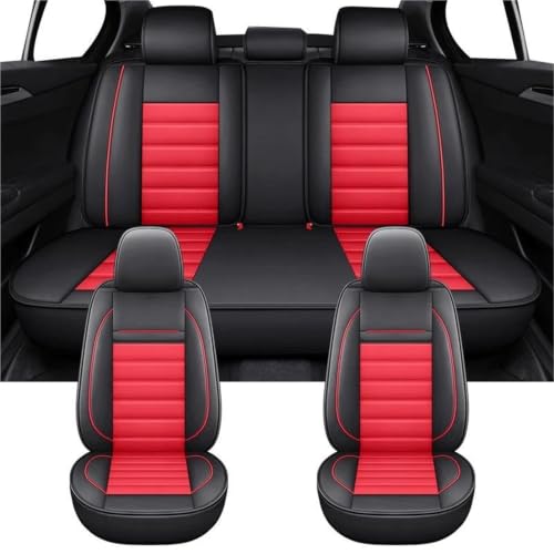 Housse siège voiture en PU rouge lavable pour Land Cruiser et Raize