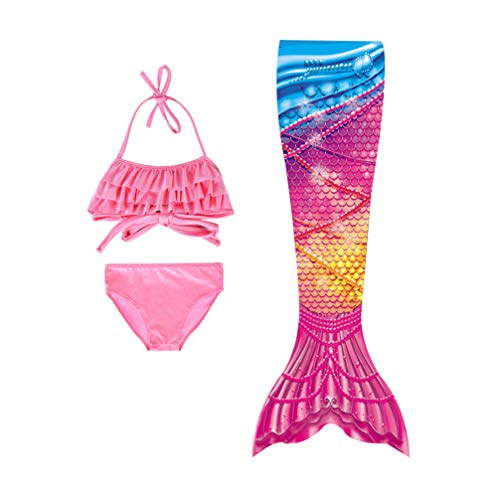 STOBOK Traje de Banho com Cauda de Sereia