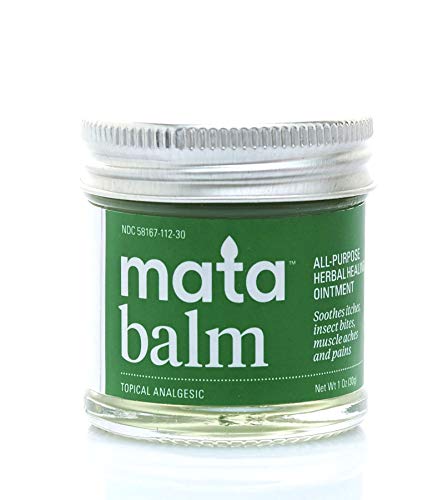 All-Natural Massage Balm for Relieving Muscle Aches and Pains, Itches, Insect Bites, and Headaches. Safe for Kids!!