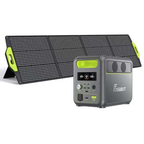 Amazon.co.jp: FOSSiBOT F1200 ポータブル電源 200W セット 長寿命15年
