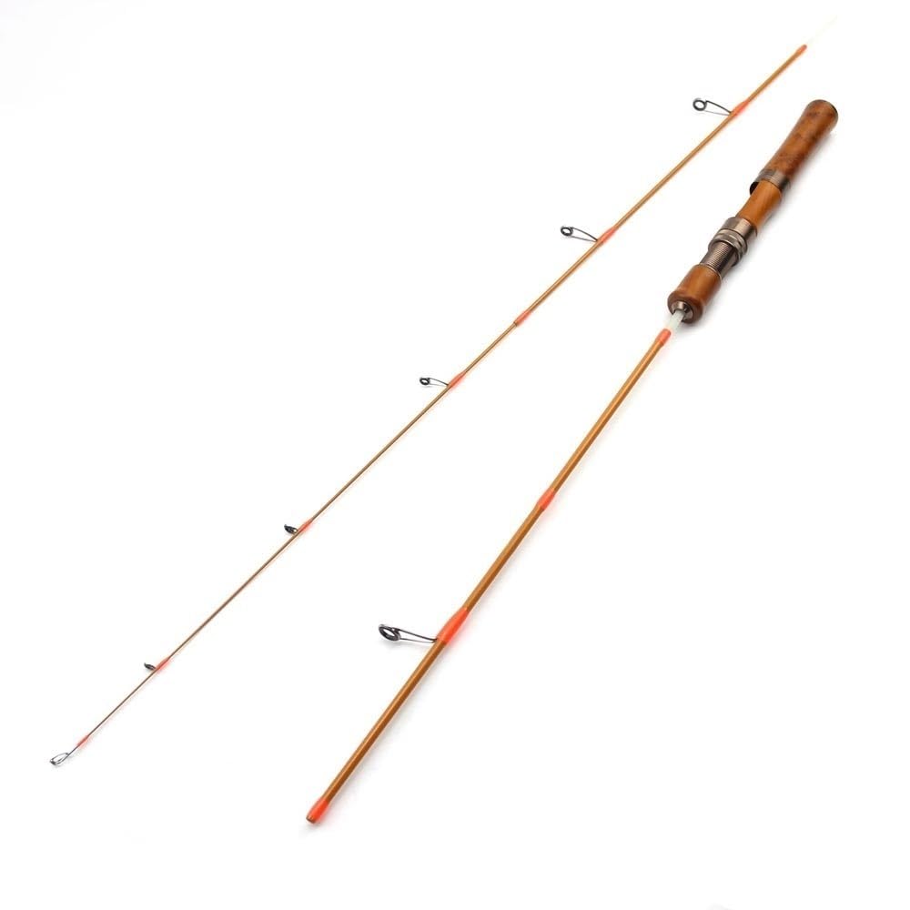 Viajes Caña de Pescar Ultraligera Ul Slow Lure 1,4 m, caña,5 a 8 g con Puntas sólidas ultraligeras for Trucha y Arroyo Agua Dulce