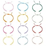 Facile à utiliser:chaque bracelet coulissant est réglable, permettant un ajustement personnalisé et confortable sur votre poignet. Convient aux femmes et aux hommes de différents âges. Attachez simplement n'importe quelle perle de connecteur à 2 trou aux anneaux de jonction pour un bracelet réglable instantané!