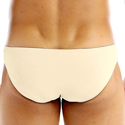 CHICTRY Men's Low Rise Briefs Underwear Traceless Bulge Pouch Bikini Underpants3